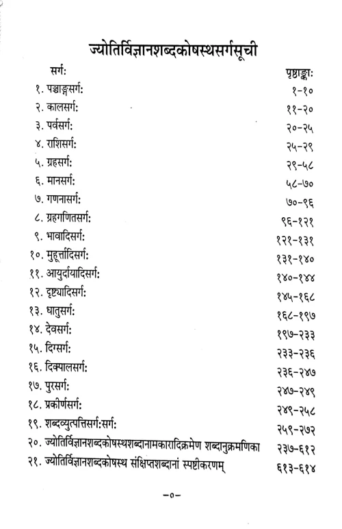 Jyotirvijnana Sabda Kosa